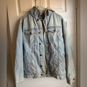 Fleece Lined Denim Jacket